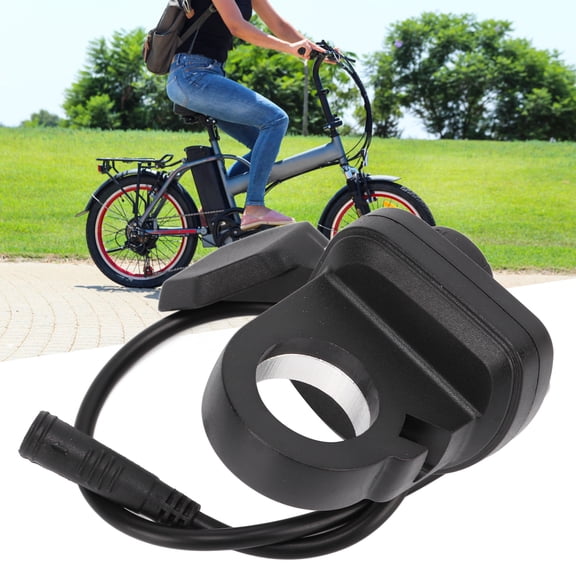 Electric Bike Thumb Throttle, Durable Plastic, Easy Install, Fits Most E,Bikes  Scooters