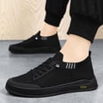 thumbnail image 5 of NexTorq Men's Breathable Running Shoes Mesh Low Top Casual Slip-On Outdoor Sports Sneakers Black 39, 5 of 6