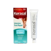 Kerasal Intensive Foot Repair, Skin Healing Ointment for Cracked Heels and Dry Feet, 1 Oz