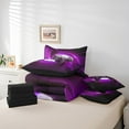 thumbnail image 4 of Erosebridal Neon Gamepads Bedding Sets Twin Size,Gradient Comforter Sets with Sheets,Video Game Decor,Reversible,7pcs, 4 of 5