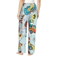 thumbnail image 3 of Bingfone Pajamas For Women,Cartoon Car Racing Pajama Pants With Pockets-Xx-Large, 3 of 9