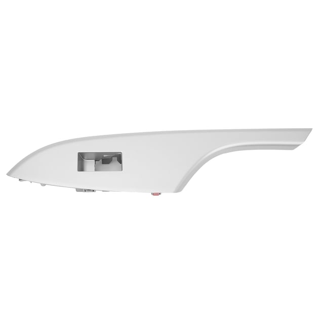 Silvery Armrest Glass Lift Switch Panel, Interior Protection Car Window Switch Trim Bezel with Window Lift Switch Panel for 2007-2013