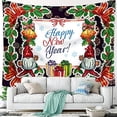 thumbnail image 4 of Tapiz de Navidad para colgar en la pared, tapiz de chimenea para sala de estar, dormitorio, decoración de dormitorio, tapices, tapiz colgante de pared, tapiz psicodélico Sailing Electrónica, 4 of 5