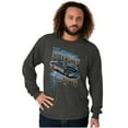 thumbnail image 5 of Cool Retro Unleashed Power Racecar Long Sleeve TShirt Men Women Brisco Brands 2X, 5 of 6