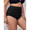 thumbnail image 3 of Plus Honeycomb Textured Shapewear Panty, 3 of 5