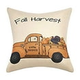 thumbnail image 4 of Vorkoi Fall Pillow Covers Pumpkin Decor Thanksgiving Decoration Throw Pillows for Home Autumn Cushion Cases for Couch, 18x18in, 4 of 6