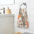 thumbnail image 3 of Yayeee 100% Cotton Hand Towels for Bathroom 16" x 28" Soft Absorbent Kitchen Towel, Rustic Floral, 3 of 7