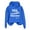 Blue Sweatshirts, variant on Htigea Women's Pullover Hoodies Letter Print Long Sleeve Sweatshirts | Fashion Preppy Y2k Tops, Loose Fit, Casual Daily Work, Fall Winter Clothes Pink S