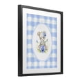 thumbnail image 2 of Stupell Industries Eclectic Little Bear Blue Gingham Black Framed Print Under Glass, 13 x 16, by Arlington Prints, 2 of 8