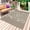 Gray, variant on Japanese Outdoor Rug 6x9 Ft - Reversible Patio Rug Outdoor Camping Rugs, Navy Blue Country Flowers Leaves Aesthetic Washable Indoor Outdoor Area Rugs, Non-Slip Outdoor Carpet Runner for Deck/Porch