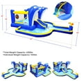 thumbnail image 6 of SaveJoy Inflatable Water Slide Bounce House, Water Toys Pools for Kids, Bouncer Castle Pool Slide with Air Blower, Water Fun Park, 6 of 7