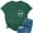 Dark Green, variant on Cool Aunts Club Shirts Womens Cute Auntie Graphic Tees New Aunt Gift