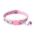 thumbnail image 6 of Walbest Pet Collar for Cats and Dogs Adjustable Nylon Bell Blue Pink Green or Yellow Colors, 6 of 6