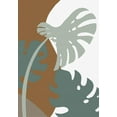 thumbnail image 2 of 1x Studio II 24x32 White Modern Wood Framed Museum Art Print Titled - Monstera Cut Out 03, 2 of 4