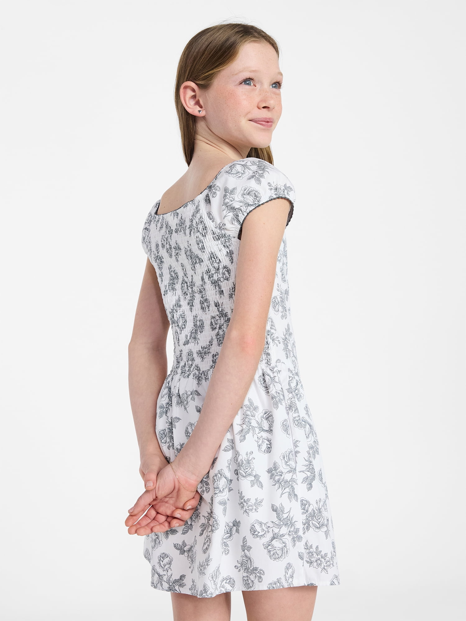 Weekend Academy Girls Cotton Corset Dress, Sizes 4-18