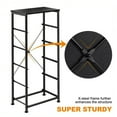 thumbnail image 2 of REAHOME Vertical Narrow Metal Tower Dresser w/ 5 Fabric Drawers, Light Grey, 2 of 8