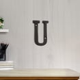 thumbnail image 1 of Free Shipping, Dusknt Wrought Iron Decorations Creative Diy House Number Casts Iron Metal Letters, Limited Time Offer!, 1 of 3