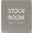 Clean Grey, variant on ADA CENTRAL SIGNS - 6" X6" Stock Room Sign - ADA Compliant Tactile Graphics Grade 2 Braille Text Acrylic Wall Signs - Inventory, Storage Supplies, Products, Stocking area Signs for Office, Warehouse