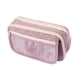 thumbnail image 5 of Estuche para lápices, estuche para lápices, bolsa de almacenamiento, estuche de papelería de gran capacidad, estuche para bolígrafos para mujeres, Púrpura, 5 of 9
