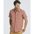 thumbnail image 2 of Real Essentials 3 Pack: Men's Regular-Fit Short Sleeve Woven Button Down Shirt with Pocket (Available in Big & Tall), 2 of 7