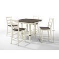 thumbnail image 2 of Intercon Furniture Glennwood Wood Ladder Back Barstool in White (Set of 2), 2 of 3