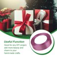 thumbnail image 1 of Gift Ribbon Wedding Decorations Clothes Making Supply DIY Craft Accessories Light-weight Polyester Ribbons for Ornaments Purple 107, 1 of 7