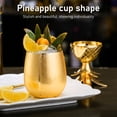 thumbnail image 3 of Coctelera Forma De Piña Acero Inoxidable Superficie Lisa Pulida 500 Ml Para Home Bar Gran Capacidad, 3 of 8