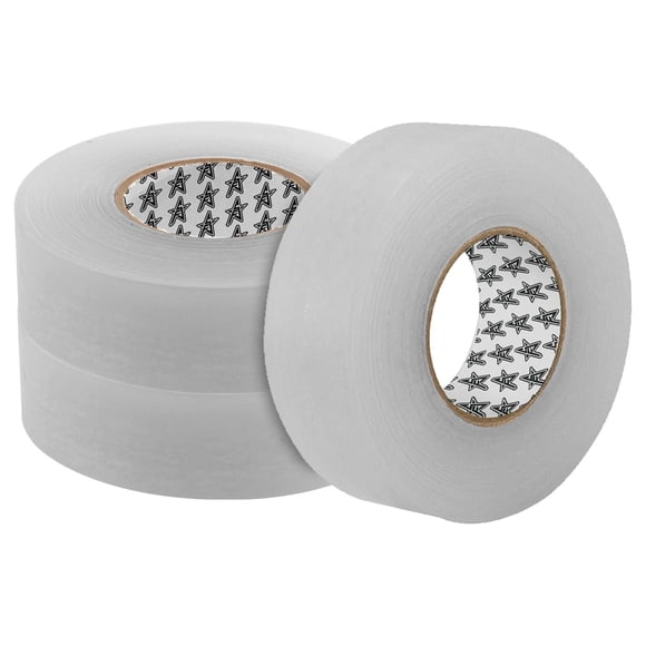 Future Stars Clear Hockey Shin Pad Tape - 3 Rolls, 60ft Each
