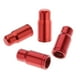 thumbnail image 5 of Paquete de 4 tapones para válvulas Presta de bicicleta, aluminio anodizado, para Presta/Schrader Presta rojo, 5 of 7