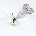 thumbnail image 6 of Dengmore Necklaces Spaceman Couple Necklace A Pair Of 100 Languages I Love You Projection Stone Valentine's Day Necklace, 6 of 9
