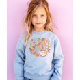 thumbnail image 3 of Trendy Volleyball Sweatshirt School Pride Retro Sweater for Adults and Teens Gray Sweatshirt Youth XS, 3 of 5