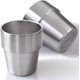 thumbnail image 1 of Vasos de acero inoxidable, taza de metal de 10 oz/300 ml, taza para beber de doble pared para barbacoa/hogar/oficina/fiesta/conducción - Juego de 2 paquetes, 1 of 5