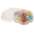 thumbnail image 1 of Cristales curativos de 7 colores con forma irregular, empaquetados en caja, cuentas de cristal multiusos para hacer joyas., 1 of 14
