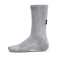 thumbnail image 4 of Under Armour Kids' UA Performance Tech Crew Socks 6-Pack Color: White Black Size: SMALL, 4 of 4