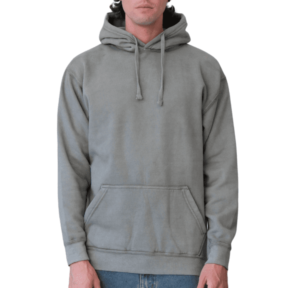 Men's Vintage Prewashed Pullover Hoodie MH13107 Vintage Cool Grey 2X-Large