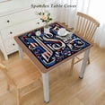 thumbnail image 2 of BANET Table Cloth, Rectangle Patriotic Tablecloth Washable Spill Proof Wrinkle Resistant Soft Table Cover for /Veterans' Day/ Holiday Parties White, 2 of 7