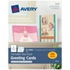 Avery Printable Greeting Cards with Envelopes, 5.5" x 8.5" (3378)