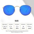 thumbnail image 2 of Fashion trend casual sunglasses outdoor driving travel sunglasses, made of PC and metal, 2 of 5
