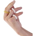 thumbnail image 4 of Anillo de masaje Reiche, 10 piezas de anillos de acupresión, anillo de masaje de dedos de medicina china (5 plateados + 5 dorados), 4 of 7