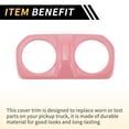 thumbnail image 5 of Unique Bargains 1 Pc Rear Air Vent Armrestbox AC Outlet Panel Cove Trim for Jeep Wrangler JL JLU 18-24 for Jeep Gladiator JT Armrest Air Vent Cover Trims ABS Pink, 5 of 6