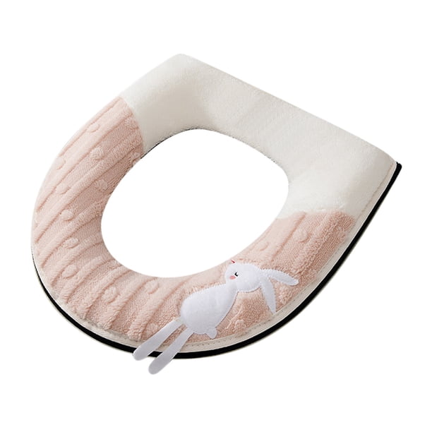 Alfombrilla de escritorio, cojín de asiento, almohadillas para silla, cojín de inodoro, cojín de asiento de inodoro de felpa cálida para el hogar, funda de asiento de inodoro, cojines para asientos