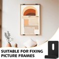 thumbnail image 4 of 6pcs Metal Mirror Clips 3/4 Wide Channel Mirror Hanger Clip Large Heavy Retainer Clips For Mirrors, 4 of 5