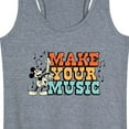 thumbnail image 3 of Mickey & Friends - Make Your Music - Women's Racerback Tank Top, 3 of 5