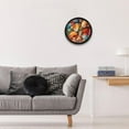thumbnail image 6 of Shell 9.8-Inch Round Wall Clock, Silent Non-Ticking Digital Clock, Battery Operated, Easy-to-Read for Bedroom Living Room Kitchen Bathroom, Home Decor Wall Clocks, 6 of 6