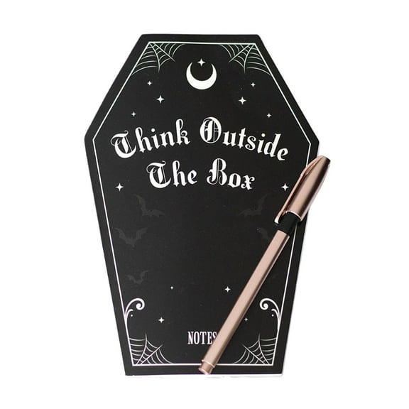Something Different Coffin Shaped Notebook