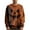 Ginger, variant on Men's Halloween Pullover Sweater with Pumpkin Bat Pattern Crewneck Long Sleeve Knitted Top for Autumn Winter Parties