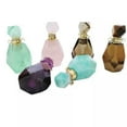 thumbnail image 2 of EOEMY Natural Quartz Crystal Point Stone Perfume Bottle Pendant Chakra Necklace Amulet-Green Aventurine Quartz, 2 of 8