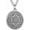 Silver, variant on Seal of Solomon Necklace for Men Stainless Steel Retro Hexagram Star of David Necklace Talisman Pendant Jewelry Gift