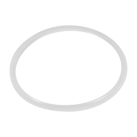 

Tebru Cooker Sealing Ring Replacement Clear Silicone Gasket Sealing Ring for Home Pressure Cooker Kitchen Tool Vent Plugs