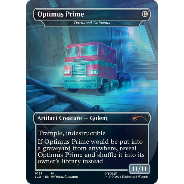 MTG Transformers Trading Card Game (TCG) - Optimus vs